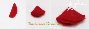 ruffle heart pieces