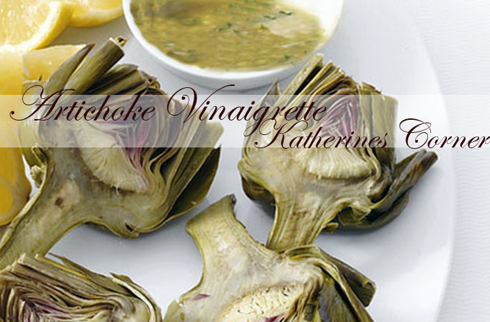 Artichoke Vinaigrette Katherines Corner