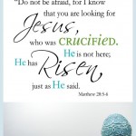 he has risen