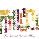 dad word cloud