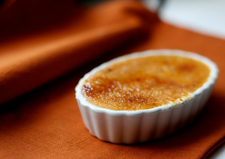 pumpkin creme brulee
