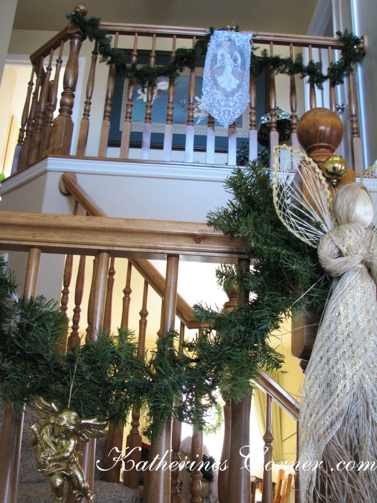 Christmas bannisters Katherines Corner