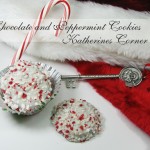 chocolate and peppermint cookies Katherines Corner