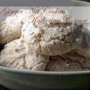 ginger nut cookies katherines corner