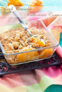peach crumble katherines corner