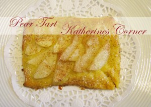 pear tart katherines corner