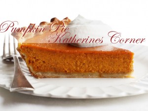 pumpkin pie katherines corner