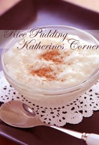 rice pudding katherines corner