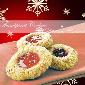 thumbprint cookies katherines corner