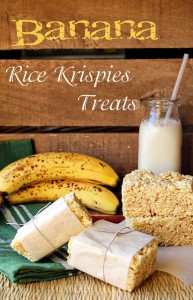 banana rice krispie treats southern blue