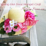 spring hat door hanger craft katherines corner