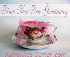 time for tea giveaway button katherines corner