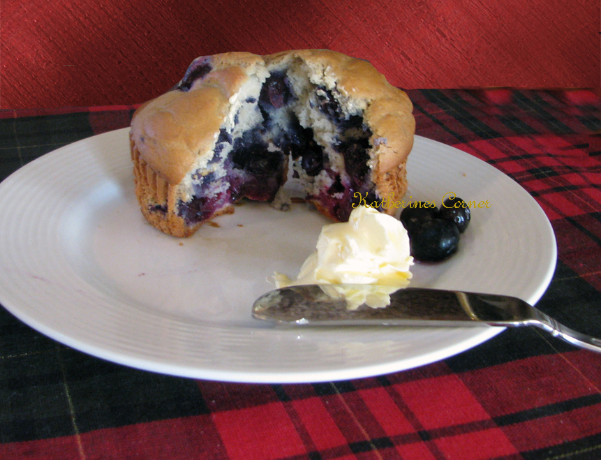 Wordless Wednesday Christmas Blueberry Muffins