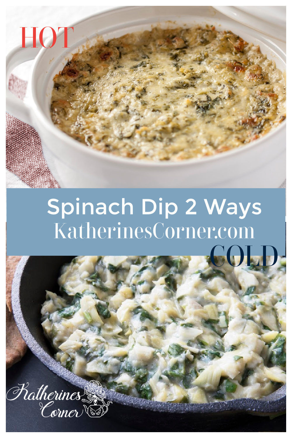Meals On Monday Spinach Dip Two Ways