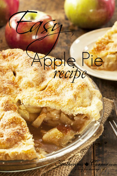 Easy Apple Pie Recipe - Katherines Corner