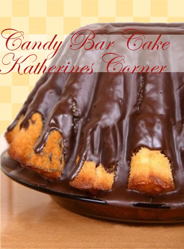 Meatless Monday Recipe Candy Bar Cake
