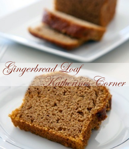 Yummy Holiday Gingerbread Loaf Recipe