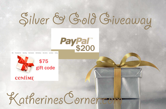 silver and gold giveaway