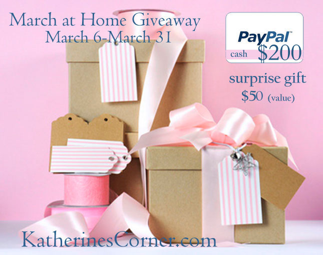 March at Home Giveaway