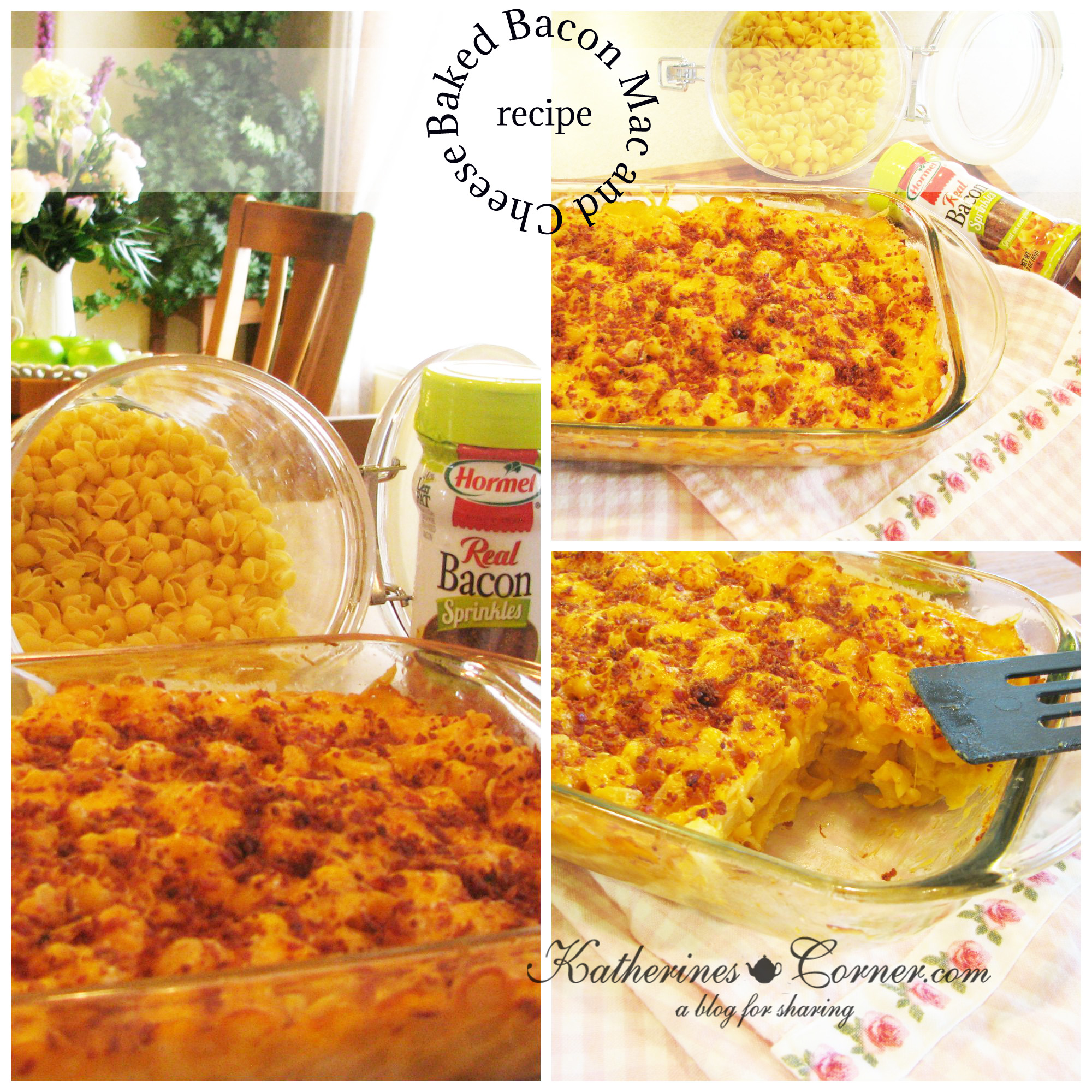 Baked Bacon Macaroni and Cheese