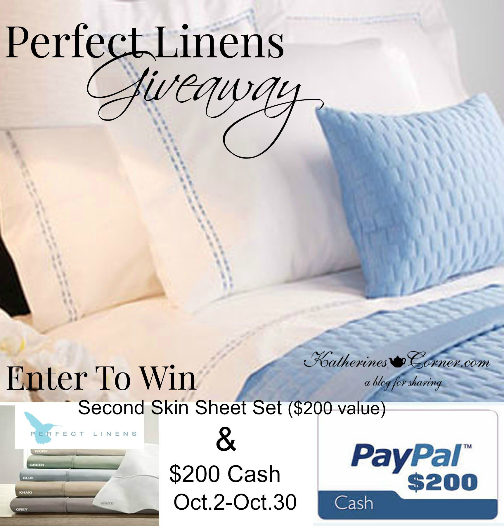 Perfect Linens Giveaway