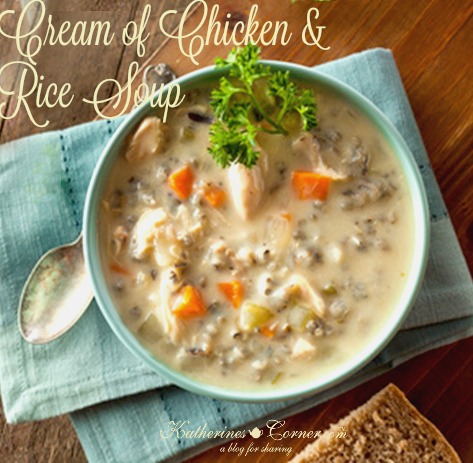 Cream of Chicken and Rice Soup