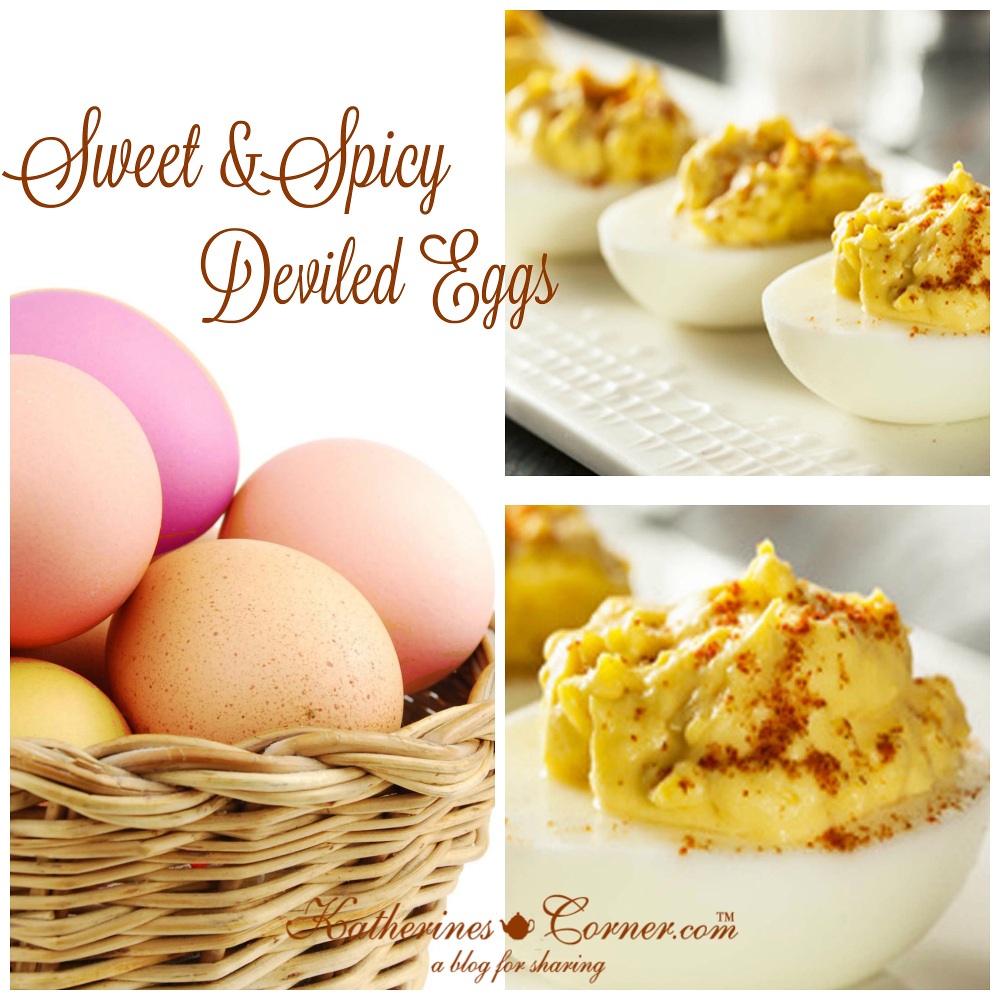 Sweet and Spicy Deviled Eggs