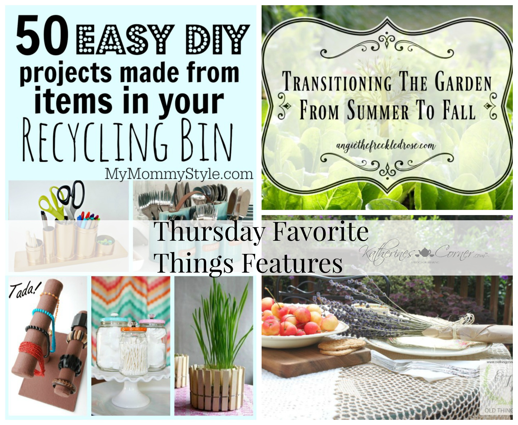 Just A Few Projects Thursday Favorite Things