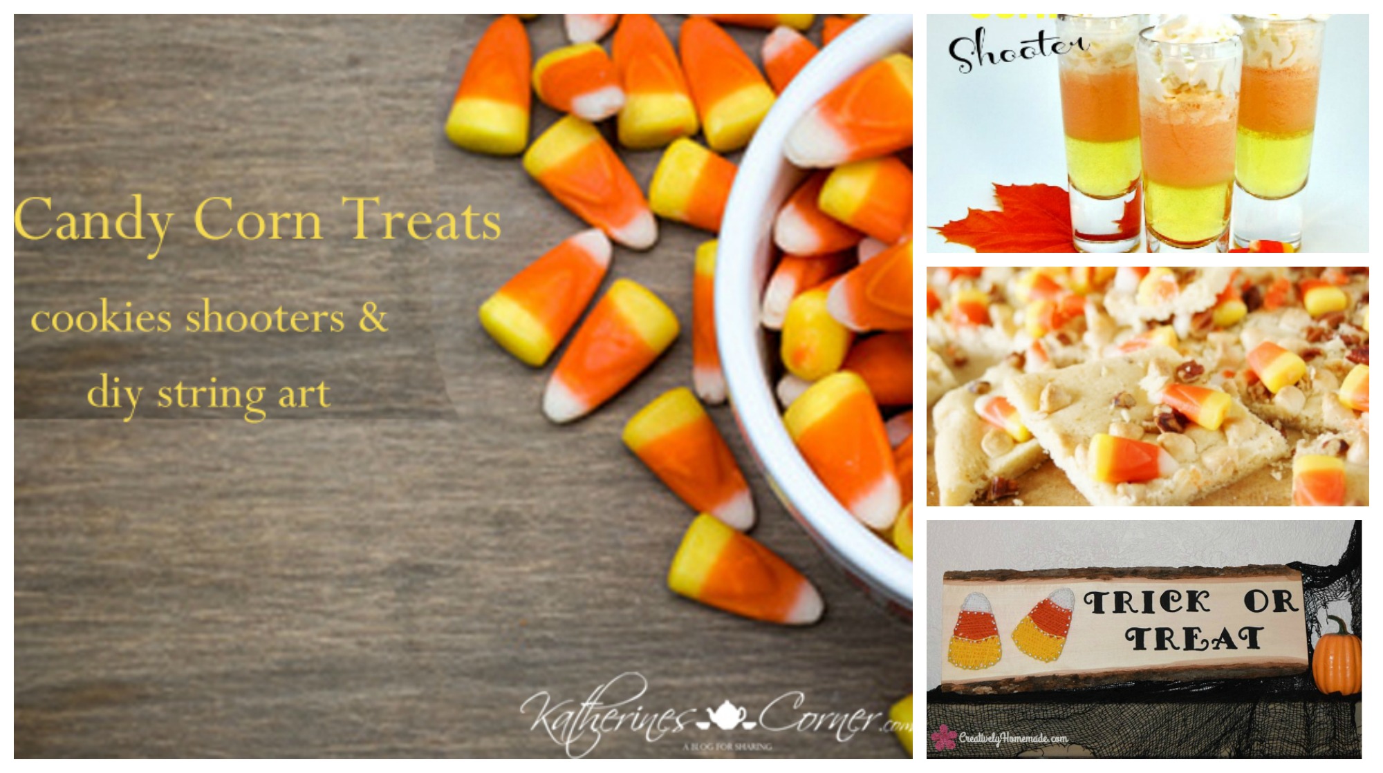 Candy Corn Treats Thursday Favorite Things Link Party