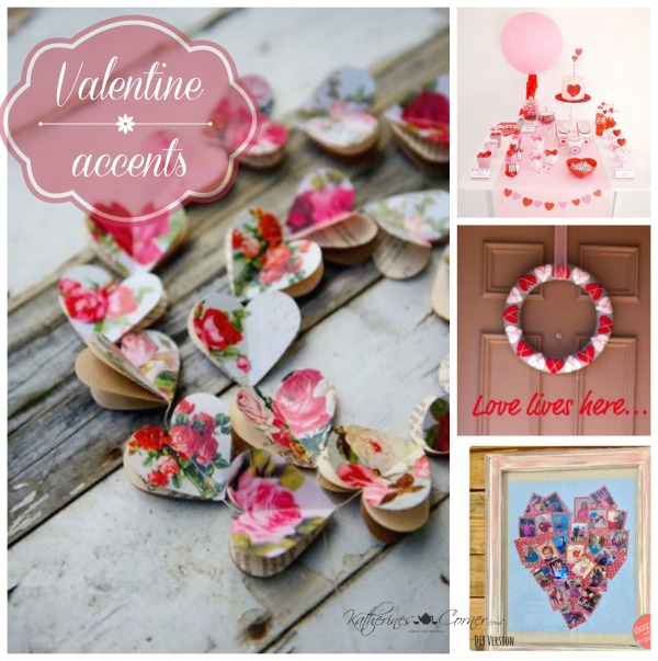 Valentine Accents Monday Inspirations
