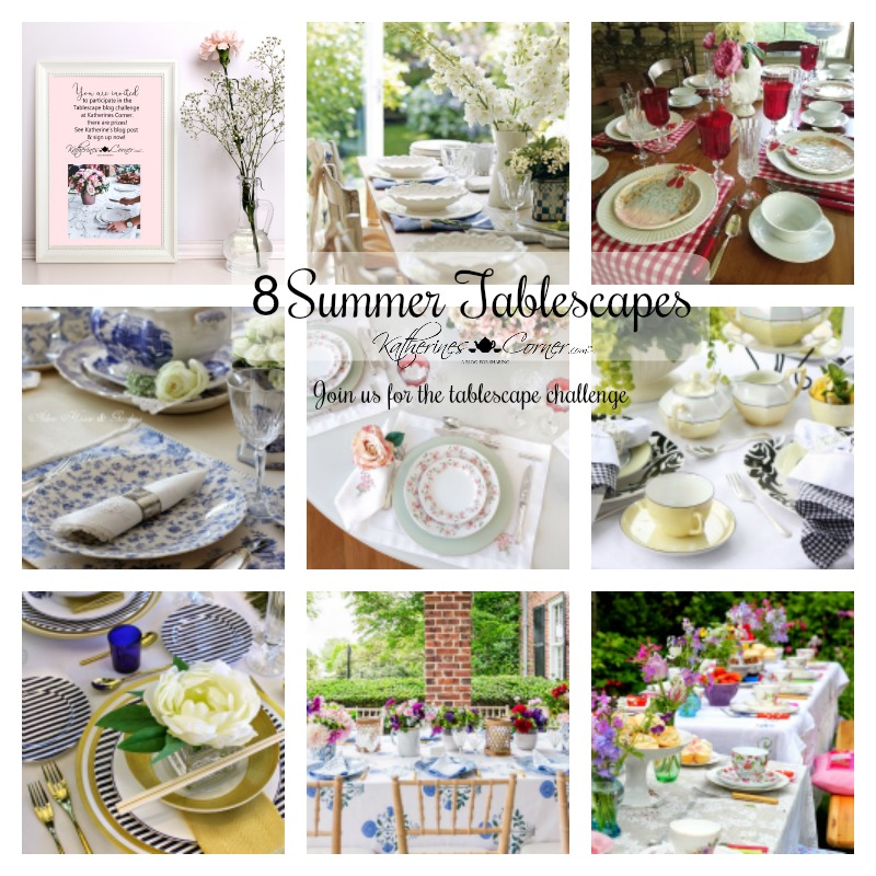 8 Summer Tablescapes to Inspire Your Tablescape Challenge