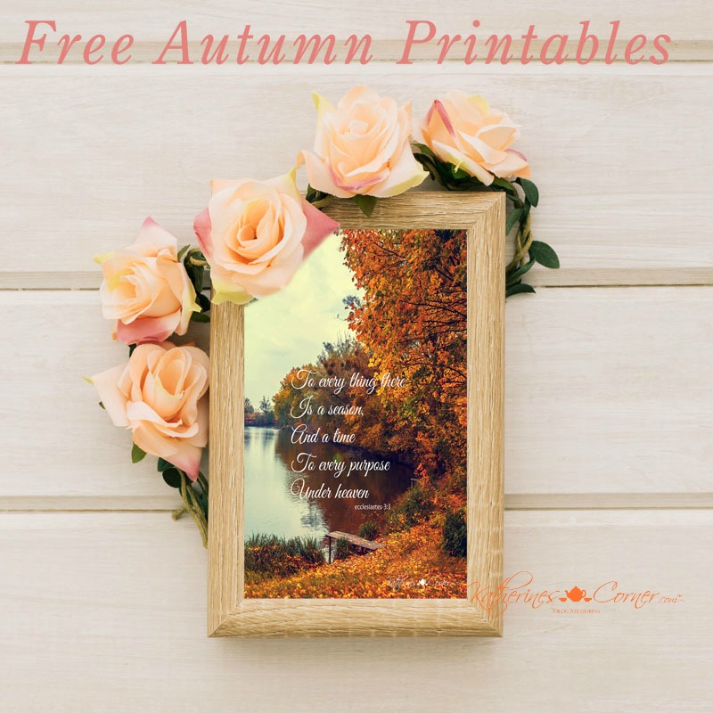 Free Autumn Printables 2017