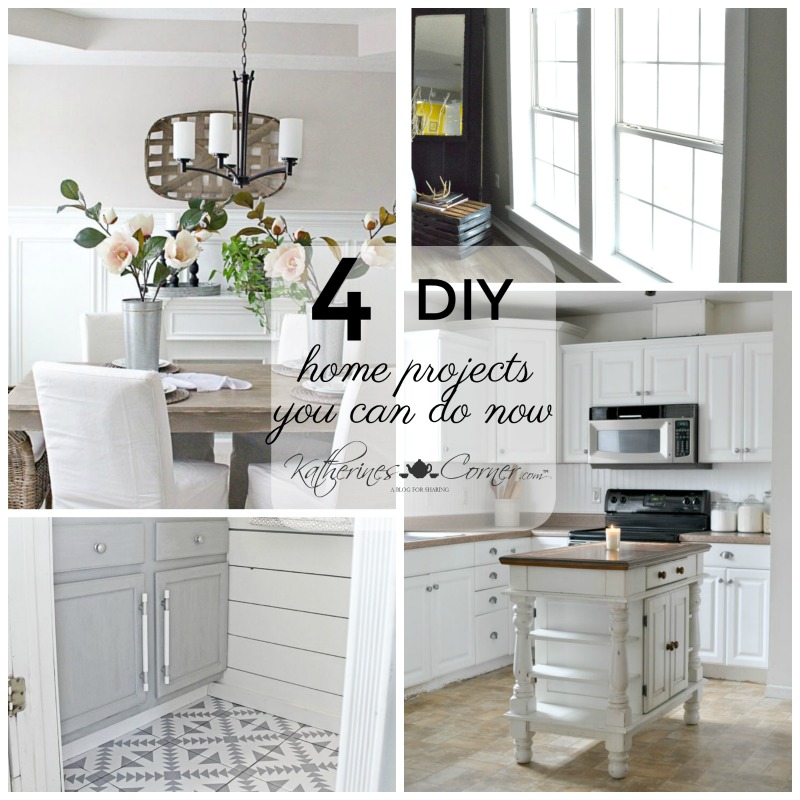 4 DIY Home Projects You Can Do Now