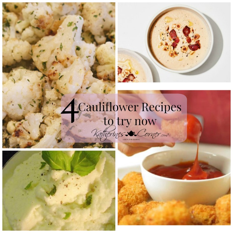 4 Cauliflower Recipes