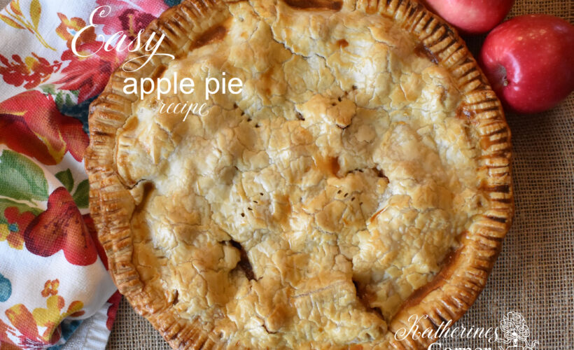 easy to make apple pie recipe