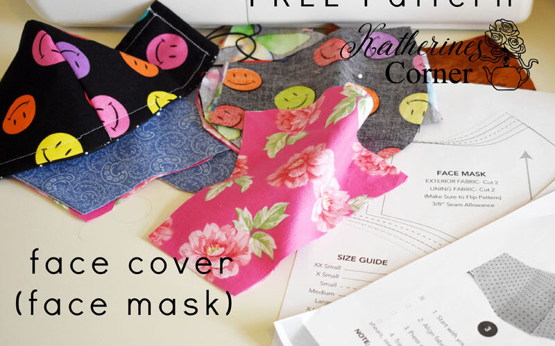 face cover face mask free pattern