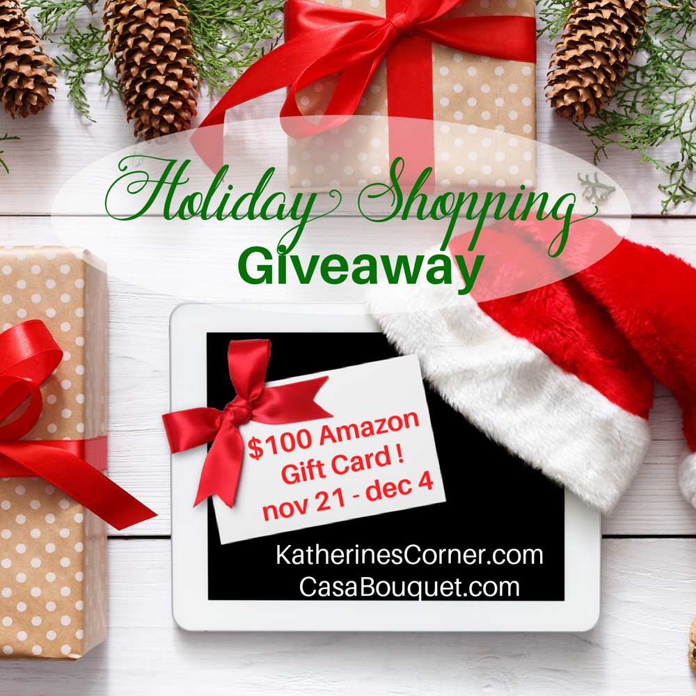 Holiday Shopping Giveaway $100 Amazon Gift Card