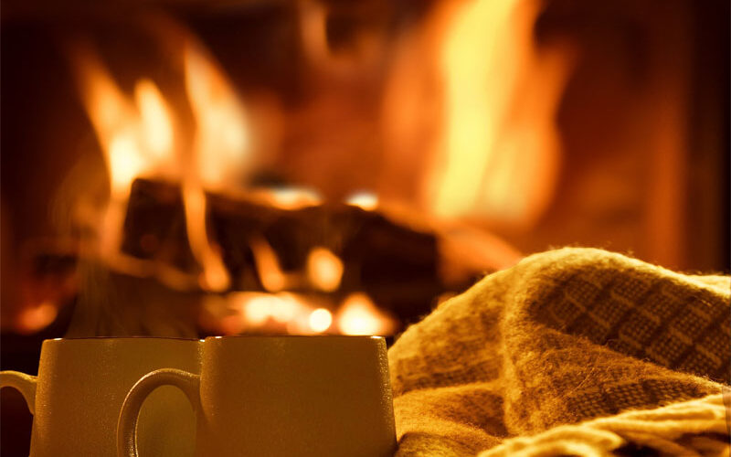 tea by the fire
