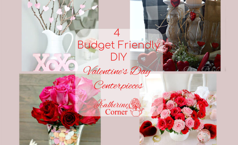 budget friendly diy valentines day centerpieces