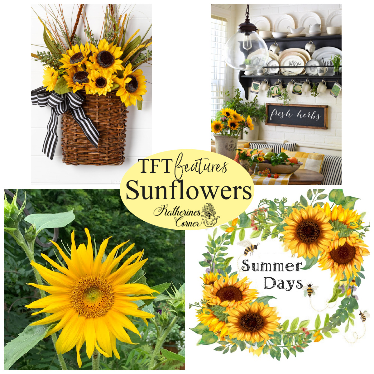 Sunflowers and TFT Blog Hop