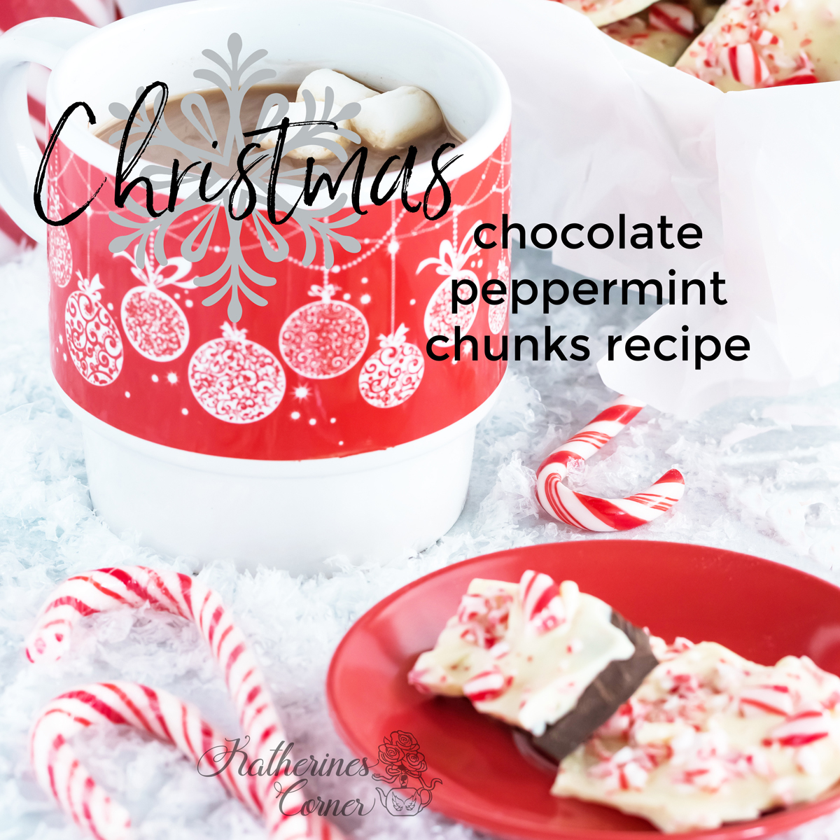 Christmas Chocolate Peppermint Chunks Recipe