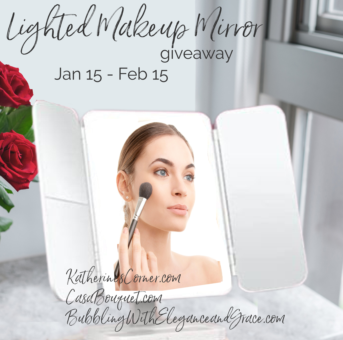 Lighted Makeup Mirror Giveaway