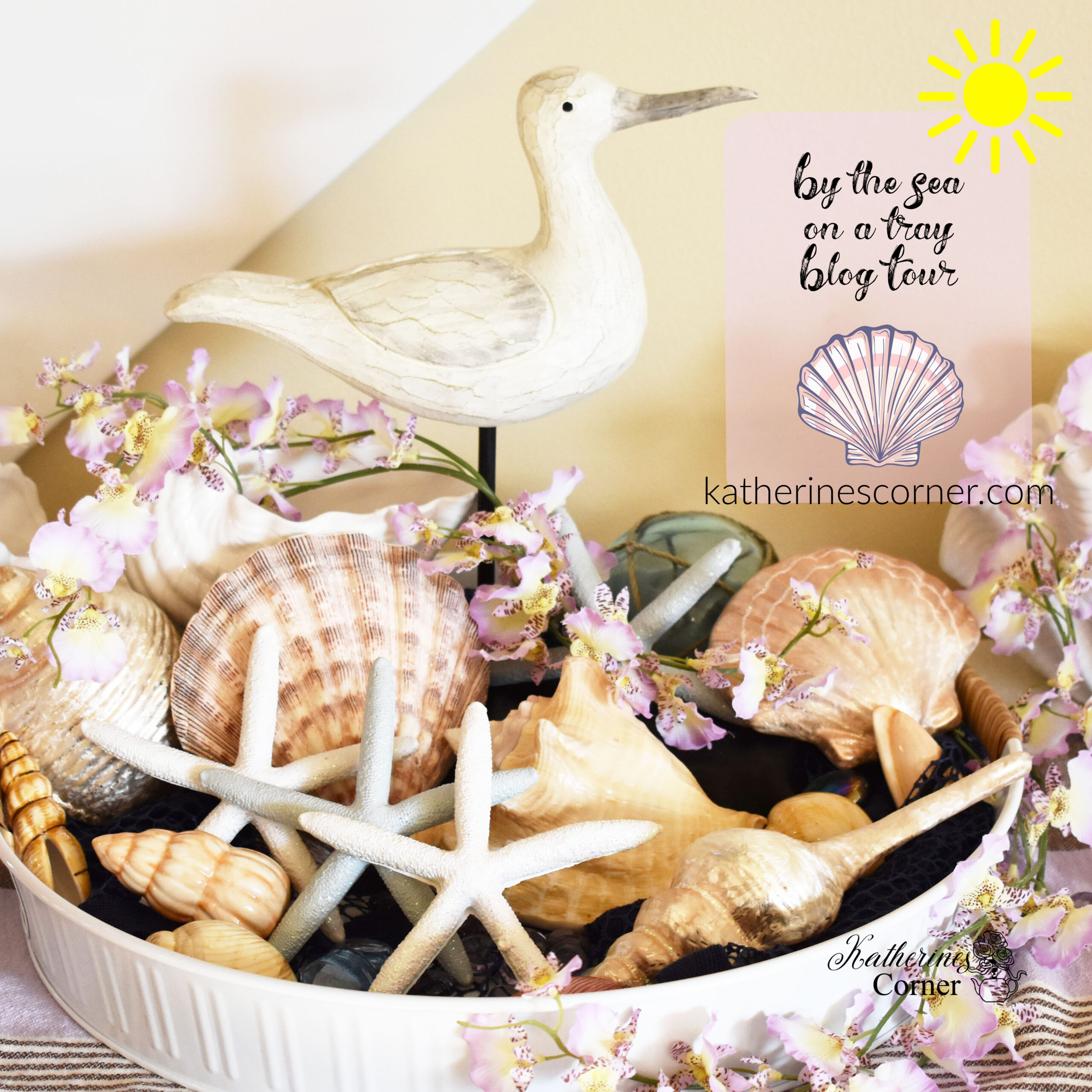 She Sells Seashells and By the Sea On a Tray Blog Tour