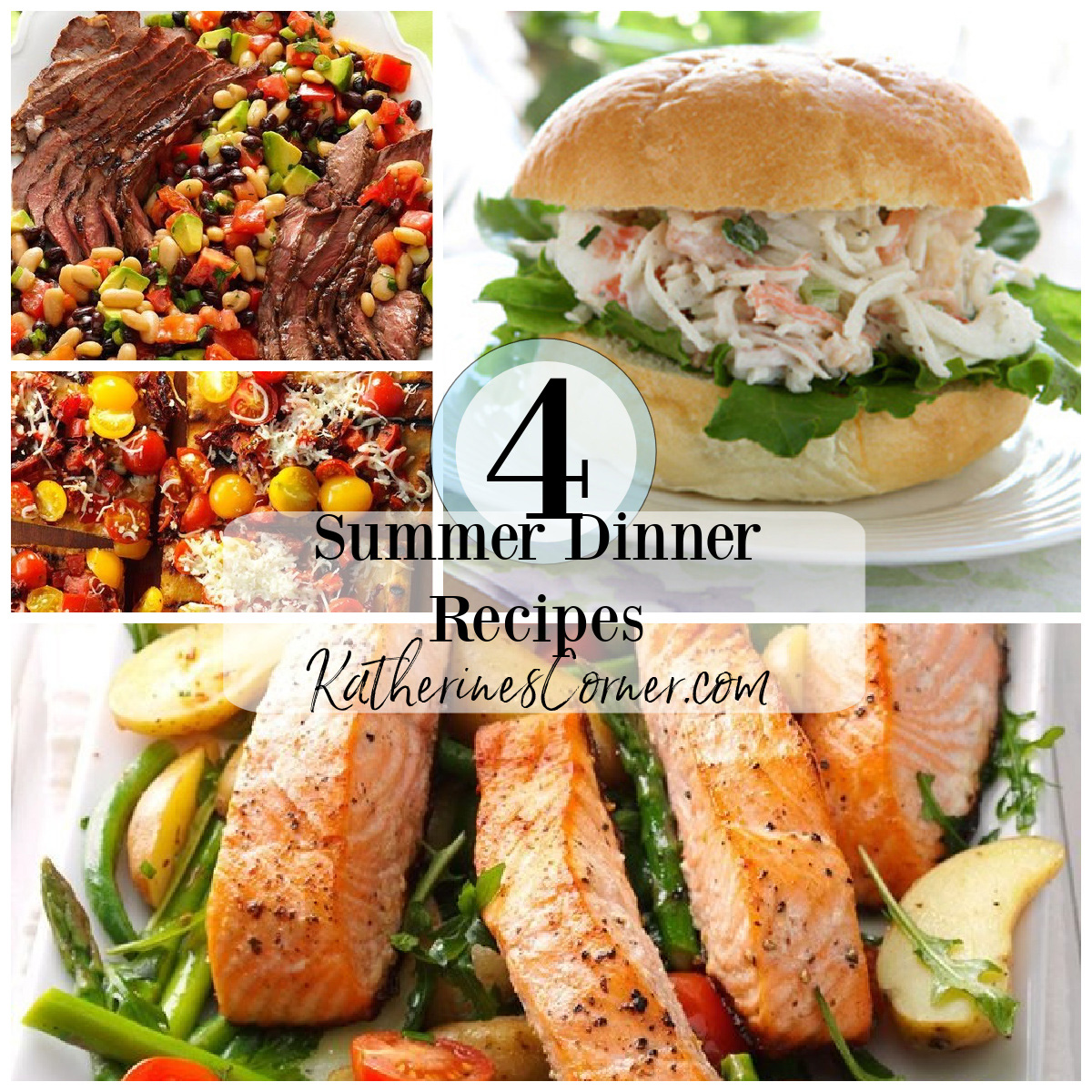 Recipes for a Hot Summer Dinner