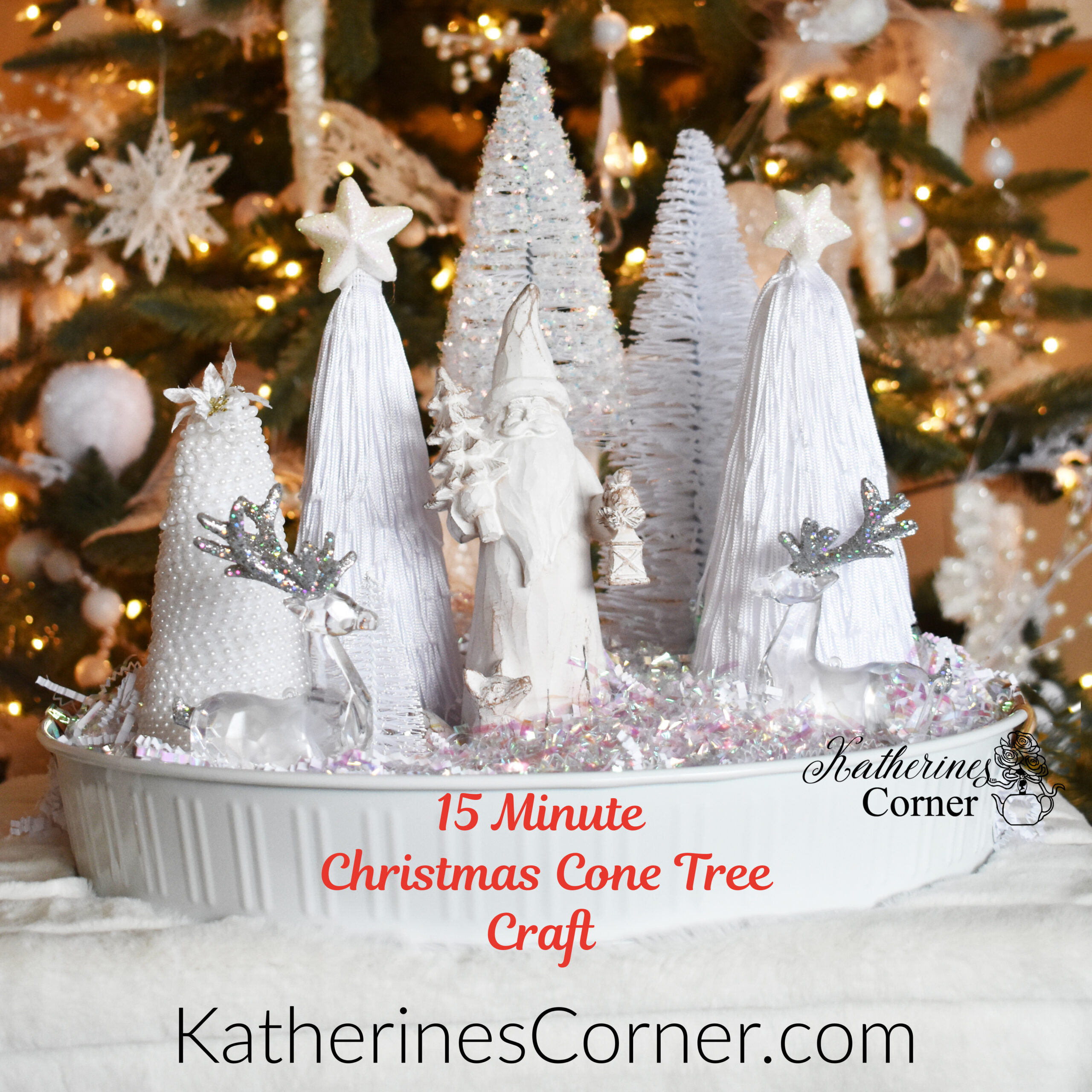 15 Minute Christmas Tree Craft