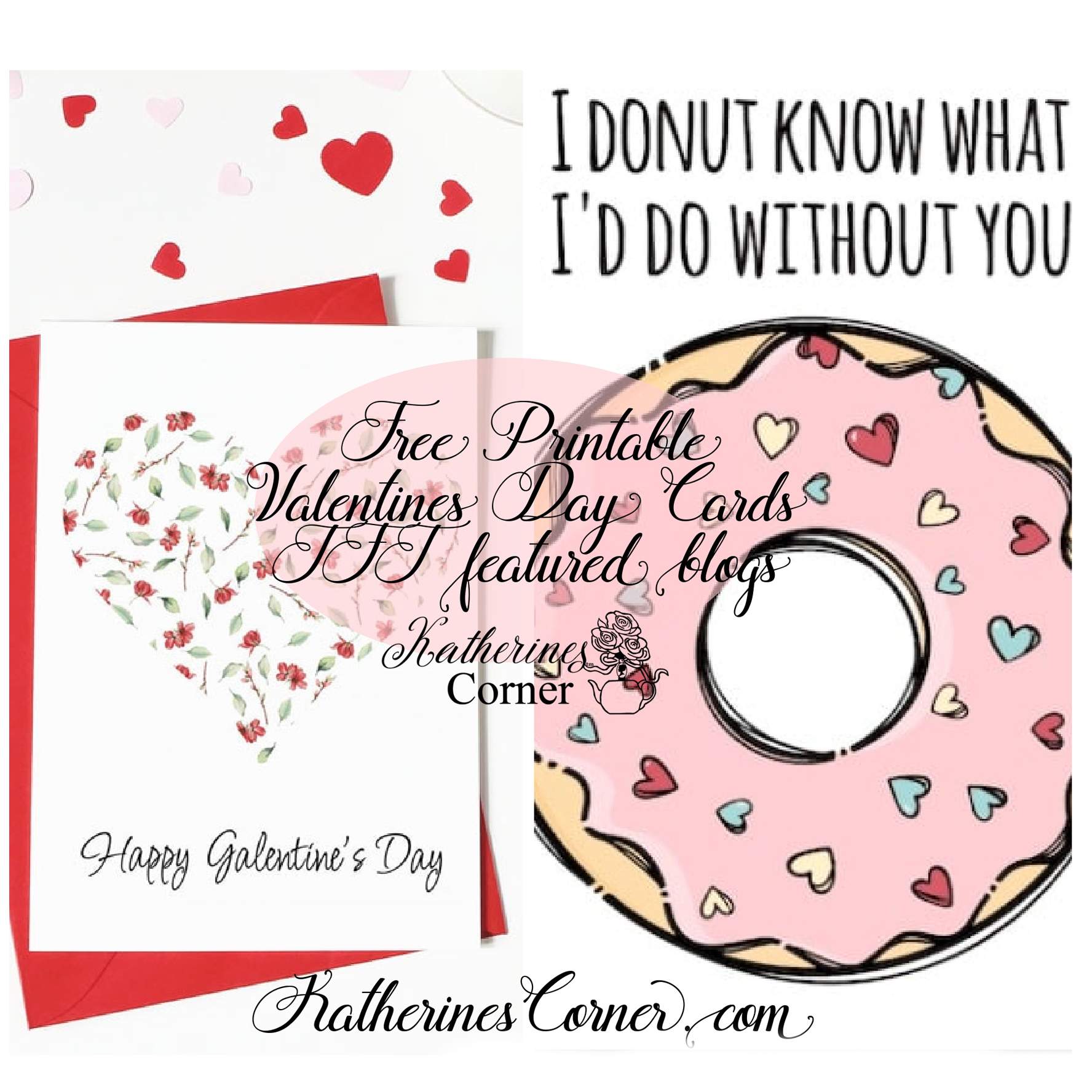 Free Printable Valentine Cards and TFT Blog Hop