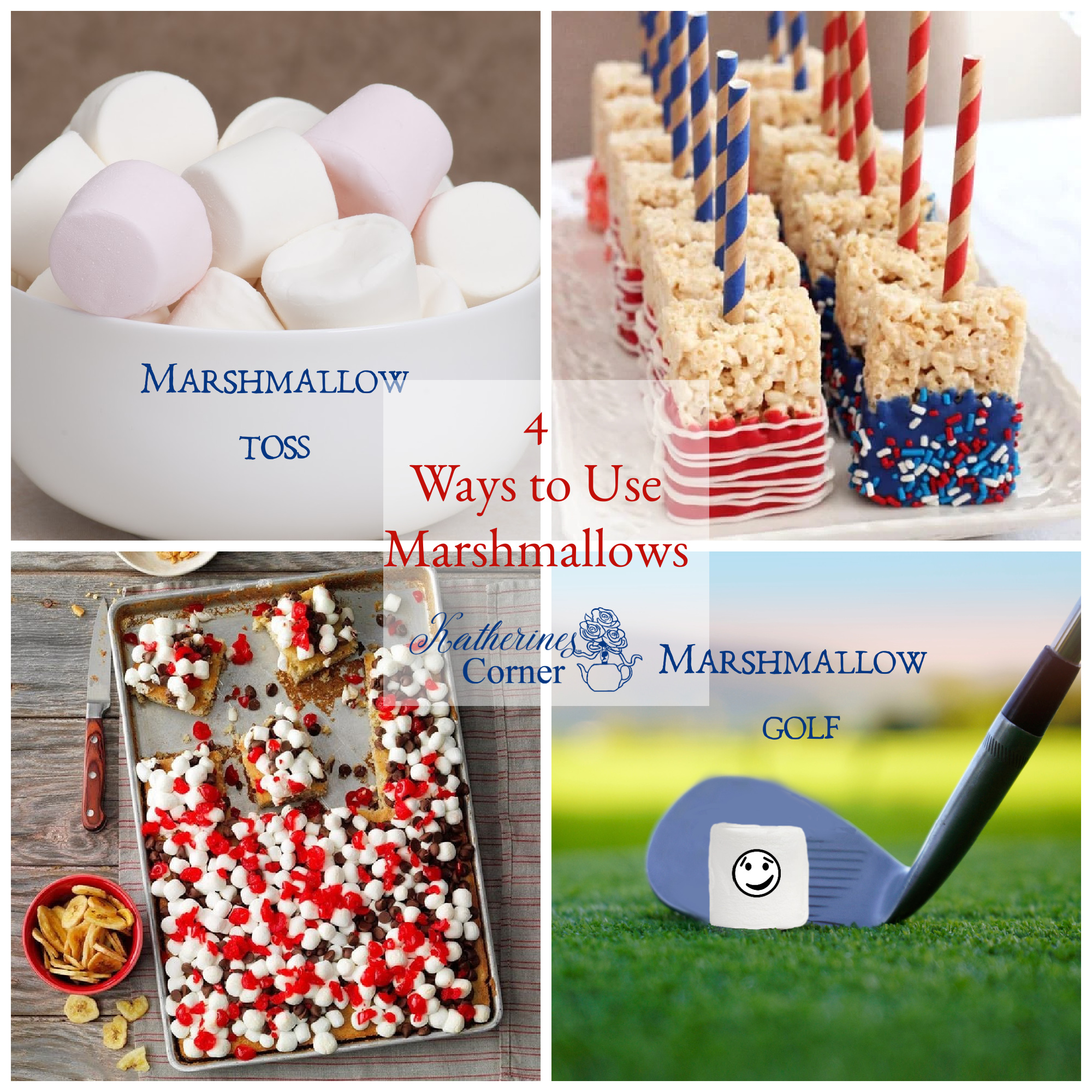Marshmallows and the 4th of July