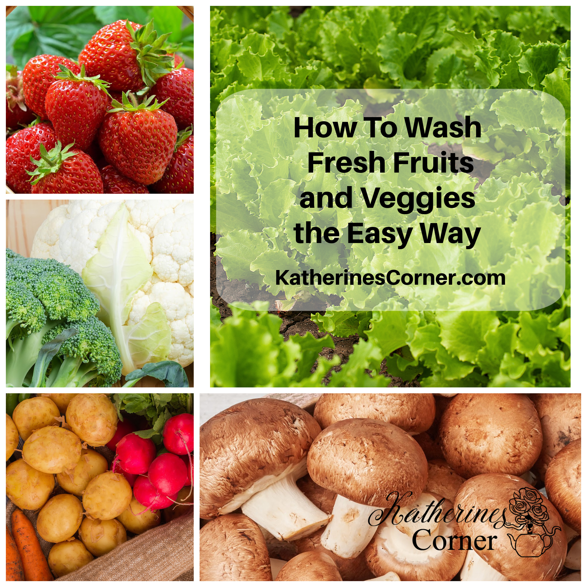 Easy Ways to Wash Fresh Fruits and Veggies
