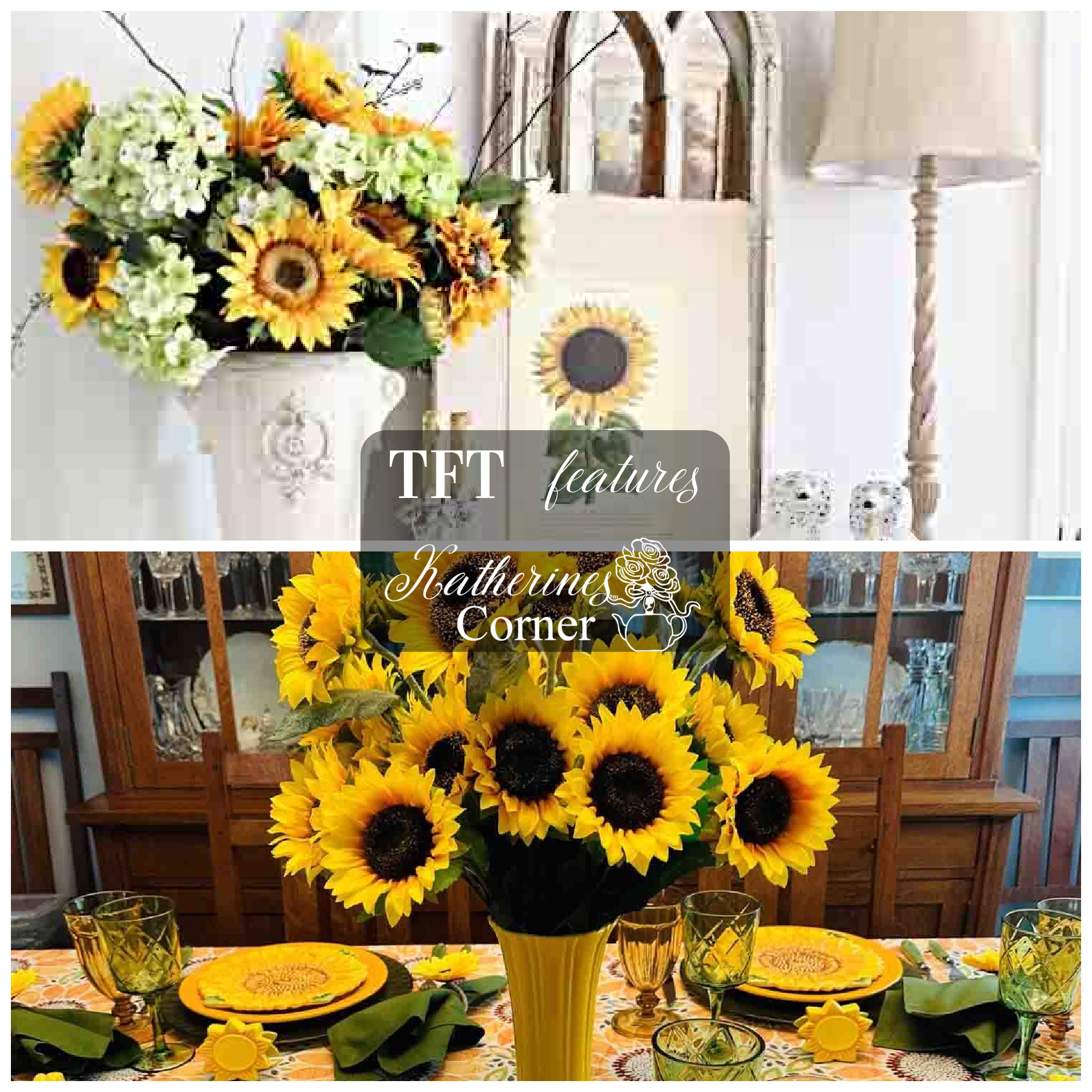 Sunflowers and the TFT Blog Hop
