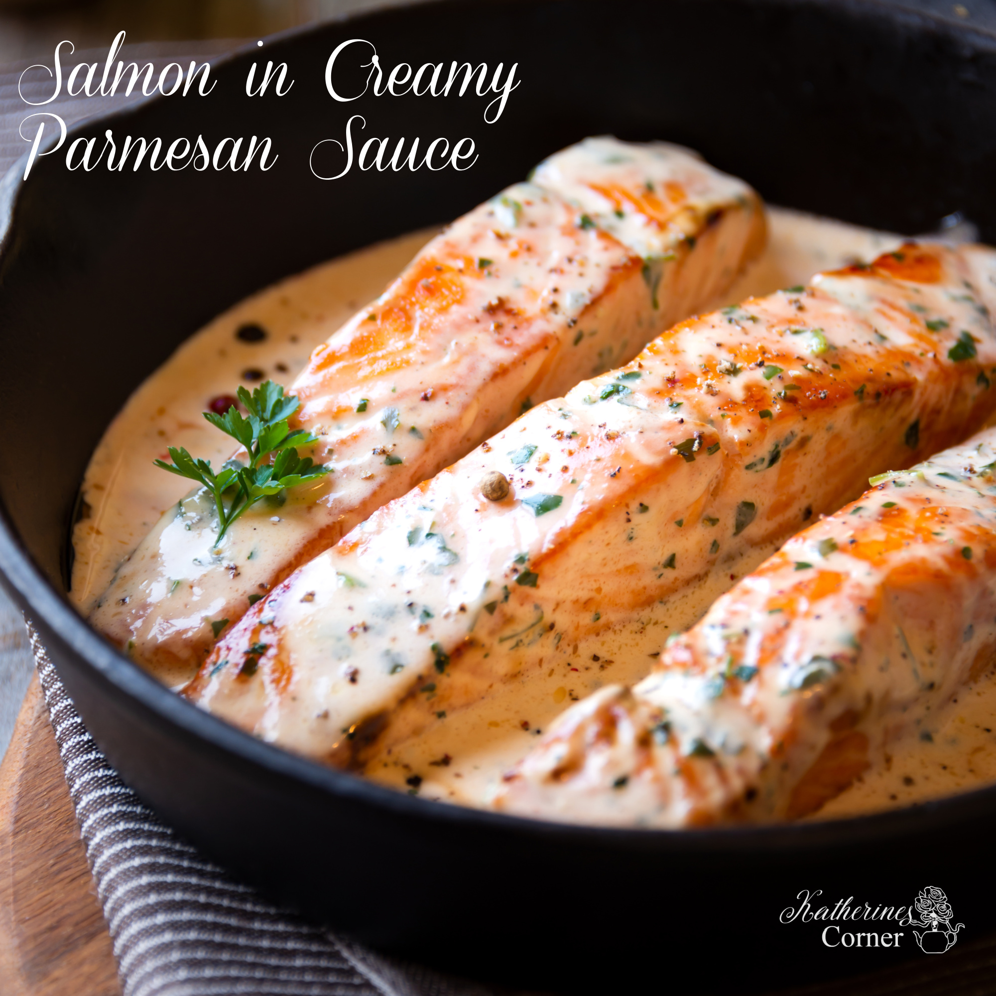 Sunday Supper Series- Salmon in Cream Sauce